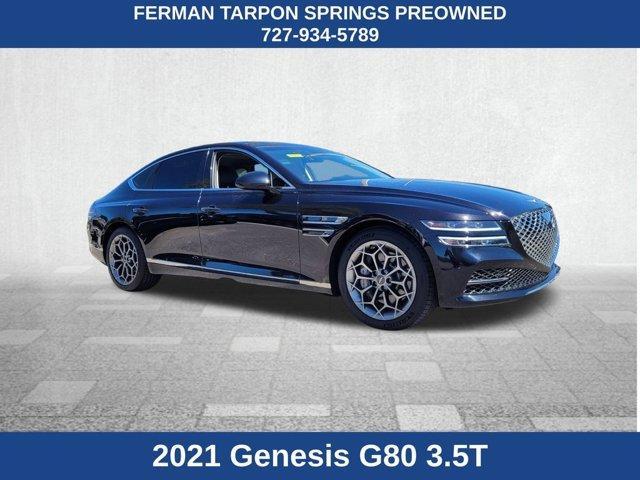 used 2021 Genesis G80 car, priced at $35,700