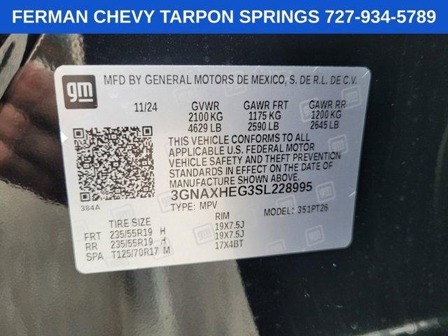 new 2025 Chevrolet Equinox car, priced at $30,595