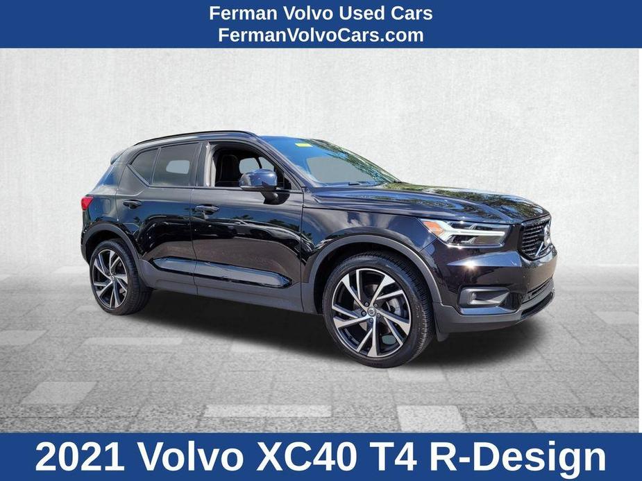 used 2021 Volvo XC40 car, priced at $28,300