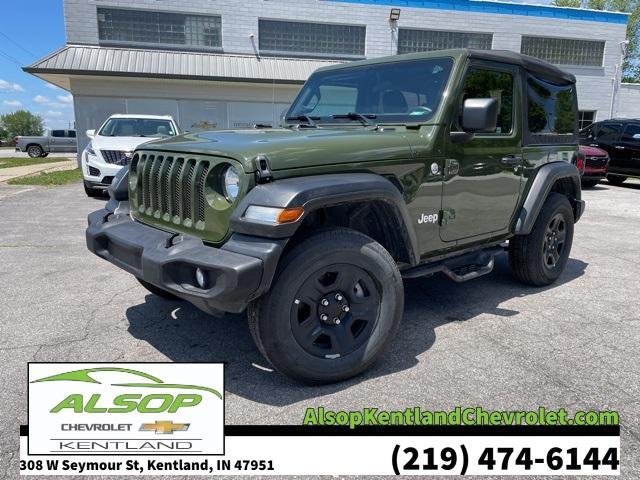 used 2021 Jeep Wrangler car, priced at $29,588