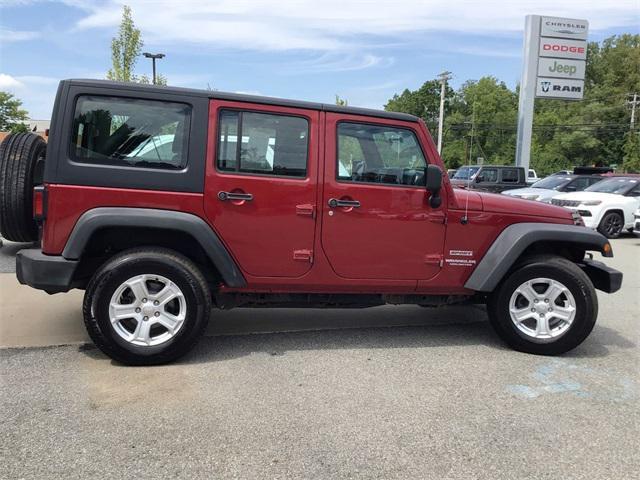 used 2013 Jeep Wrangler Unlimited car, priced at $15,498