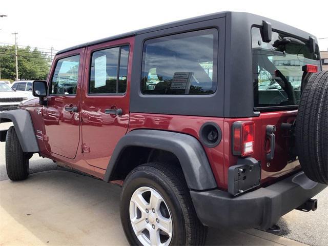 used 2013 Jeep Wrangler Unlimited car, priced at $15,498