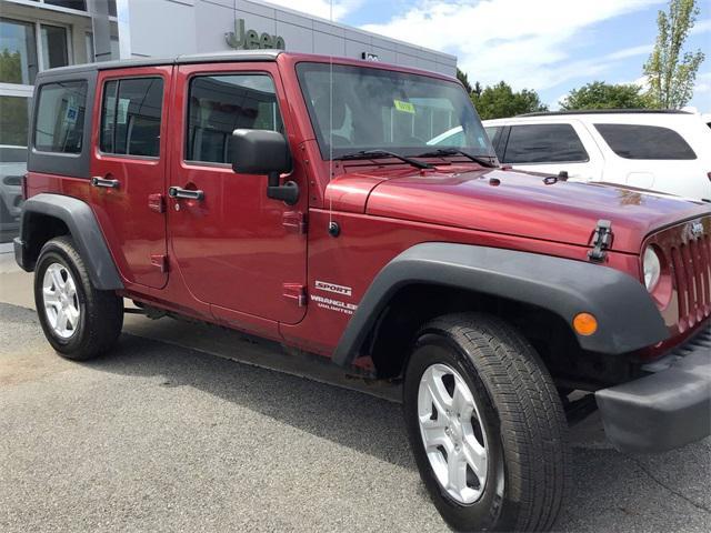 used 2013 Jeep Wrangler Unlimited car, priced at $15,498