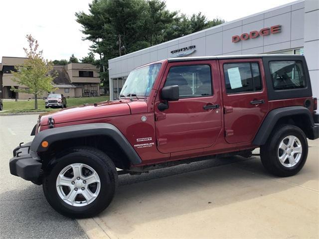 used 2013 Jeep Wrangler Unlimited car, priced at $15,498