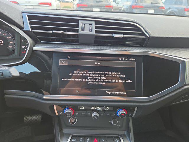 new 2025 Audi Q3 car, priced at $44,835