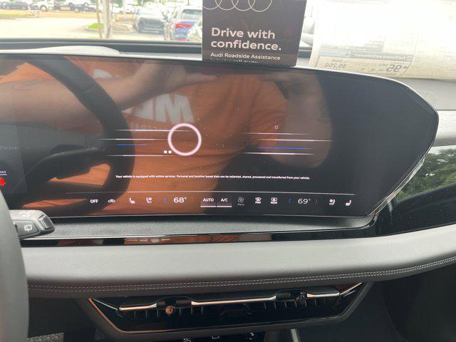 new 2025 Audi Q6 e-tron car, priced at $75,750