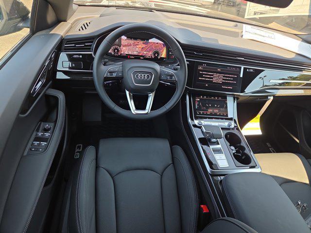 new 2025 Audi Q8 car, priced at $86,215