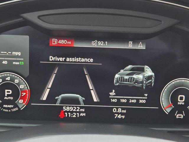 used 2021 Audi Q8 car, priced at $38,451