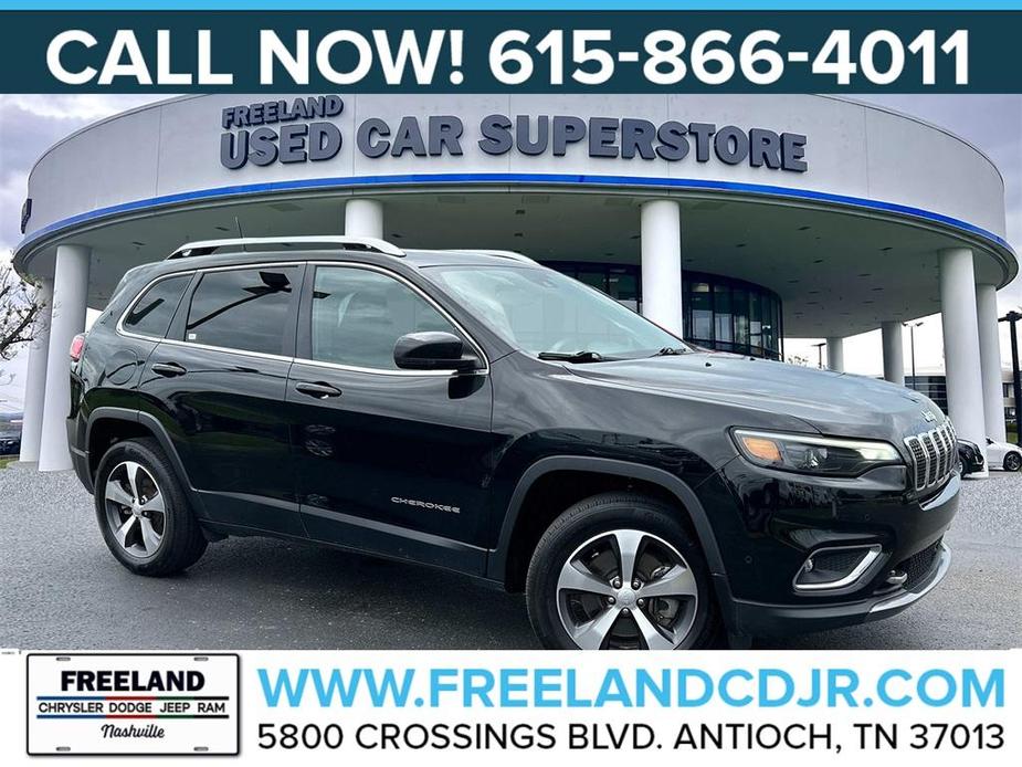 used 2021 Jeep Cherokee car, priced at $24,095