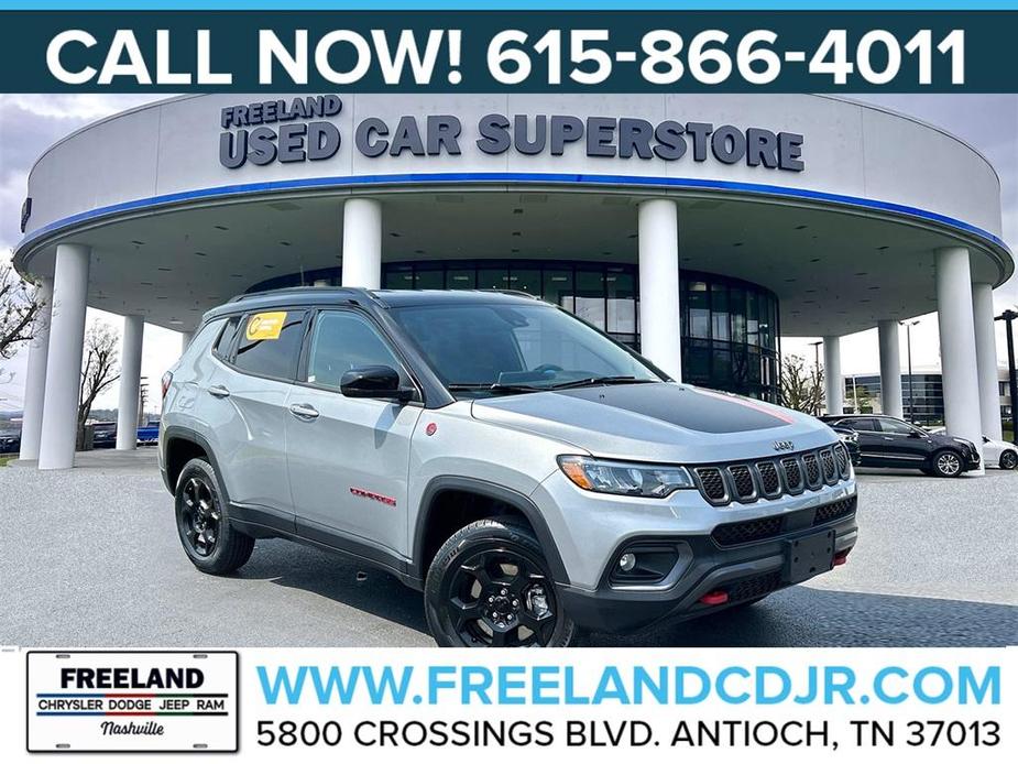used 2023 Jeep Compass car, priced at $29,890