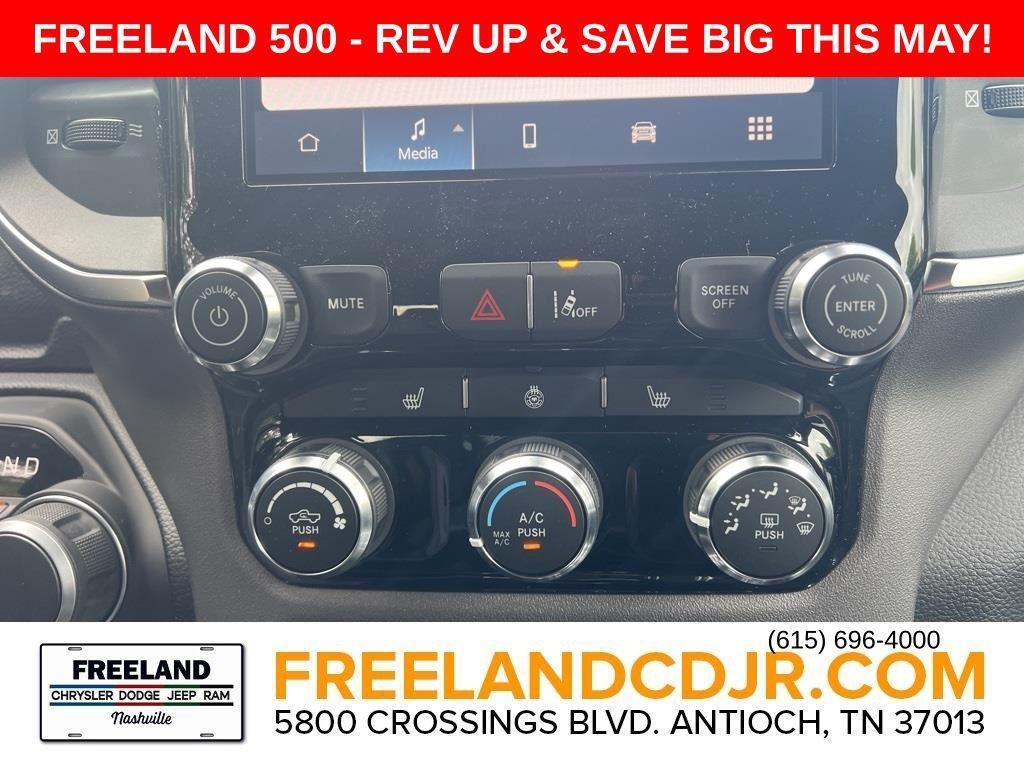 new 2025 Ram 1500 car, priced at $47,608