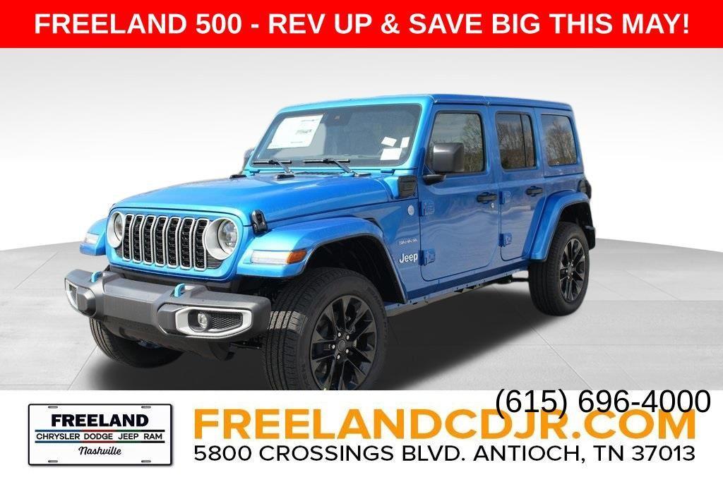 new 2024 Jeep Wrangler 4xe car, priced at $46,834