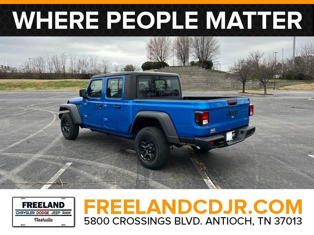 new 2025 Jeep Gladiator car, priced at $40,606