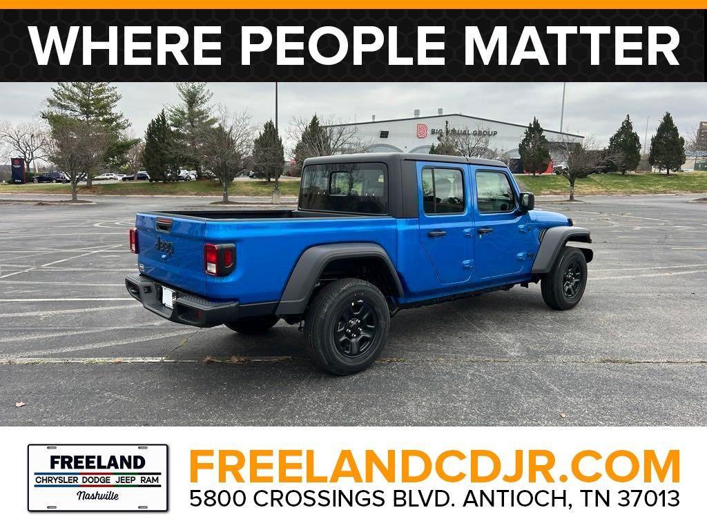 new 2025 Jeep Gladiator car, priced at $40,606