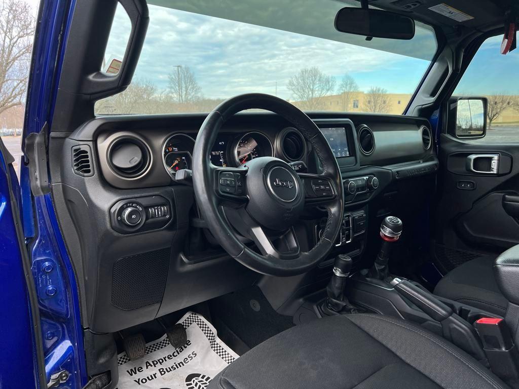 used 2020 Jeep Wrangler Unlimited car, priced at $26,856