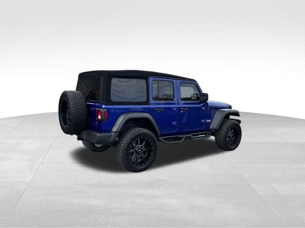 used 2020 Jeep Wrangler Unlimited car, priced at $26,856