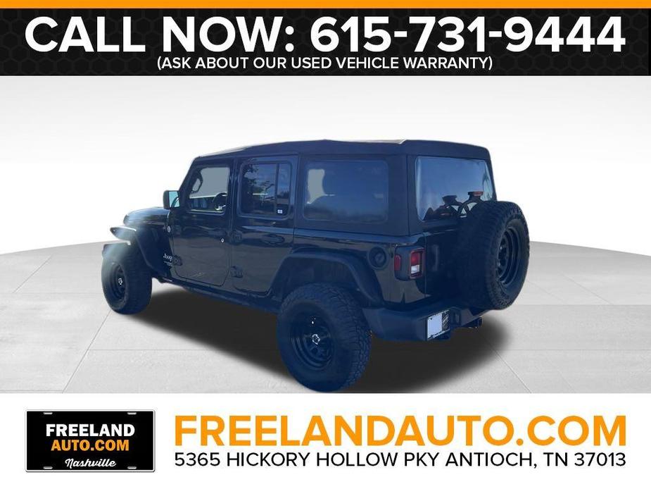 used 2021 Jeep Wrangler Unlimited car, priced at $25,675