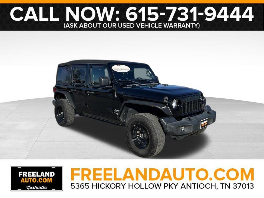 used 2021 Jeep Wrangler Unlimited car, priced at $25,675