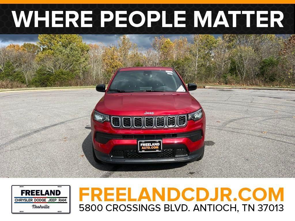 new 2025 Jeep Compass car, priced at $27,090