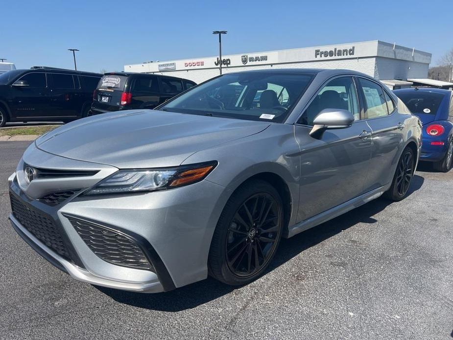 used 2021 Toyota Camry car, priced at $26,599