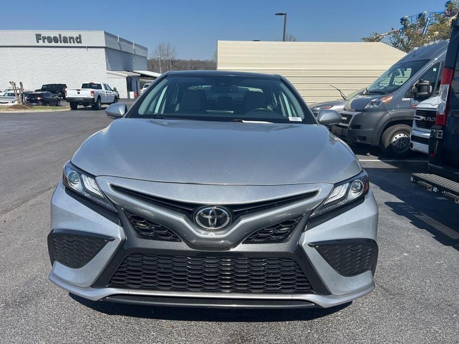 used 2021 Toyota Camry car, priced at $27,468