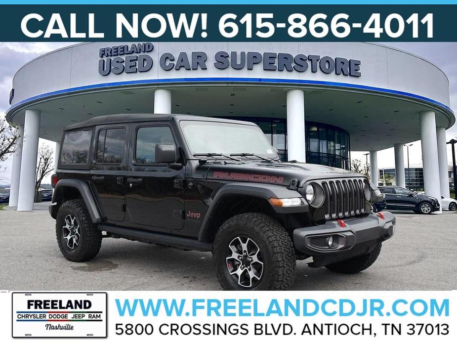 used 2021 Jeep Wrangler Unlimited car, priced at $39,459
