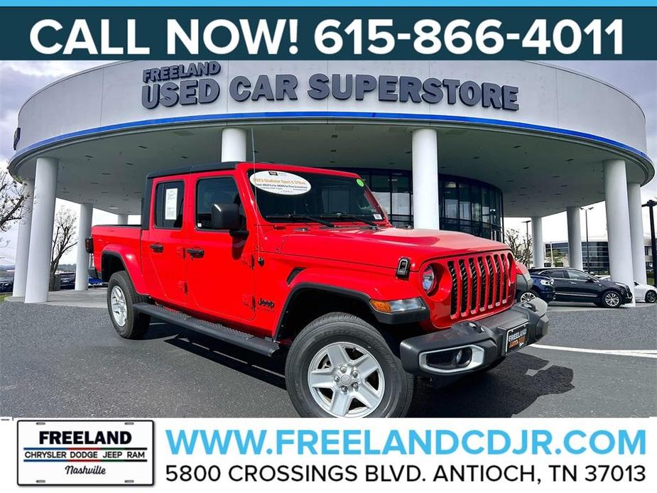 used 2023 Jeep Gladiator car, priced at $33,585