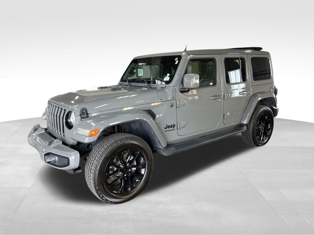 used 2022 Jeep Wrangler Unlimited car, priced at $31,359
