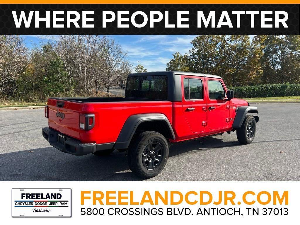 new 2024 Jeep Gladiator car, priced at $36,409