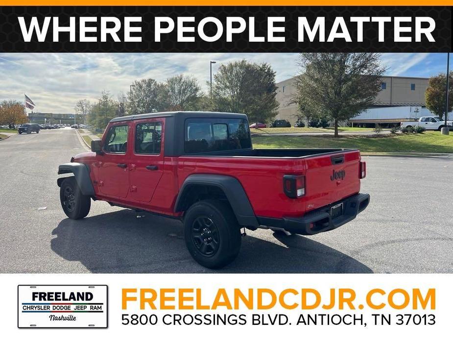 new 2024 Jeep Gladiator car, priced at $36,409