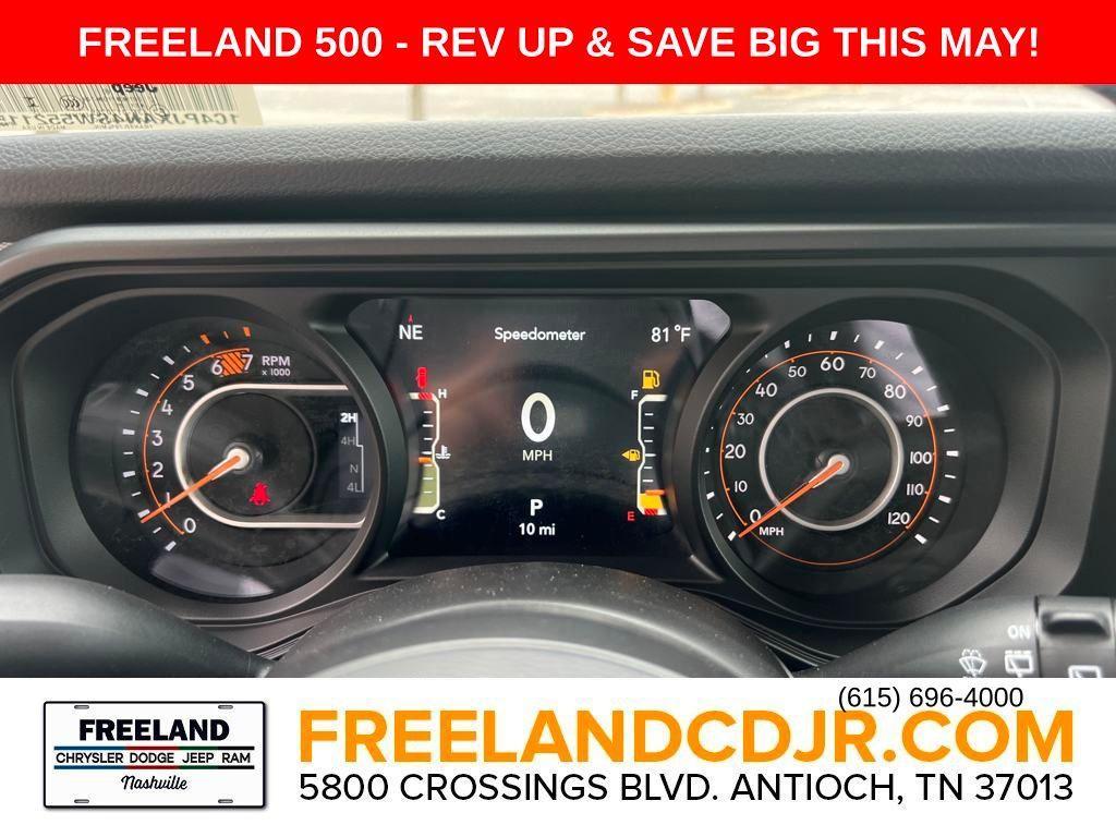 new 2025 Jeep Wrangler car, priced at $47,228
