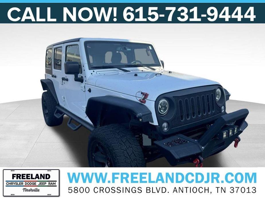 used 2017 Jeep Wrangler Unlimited car, priced at $25,515