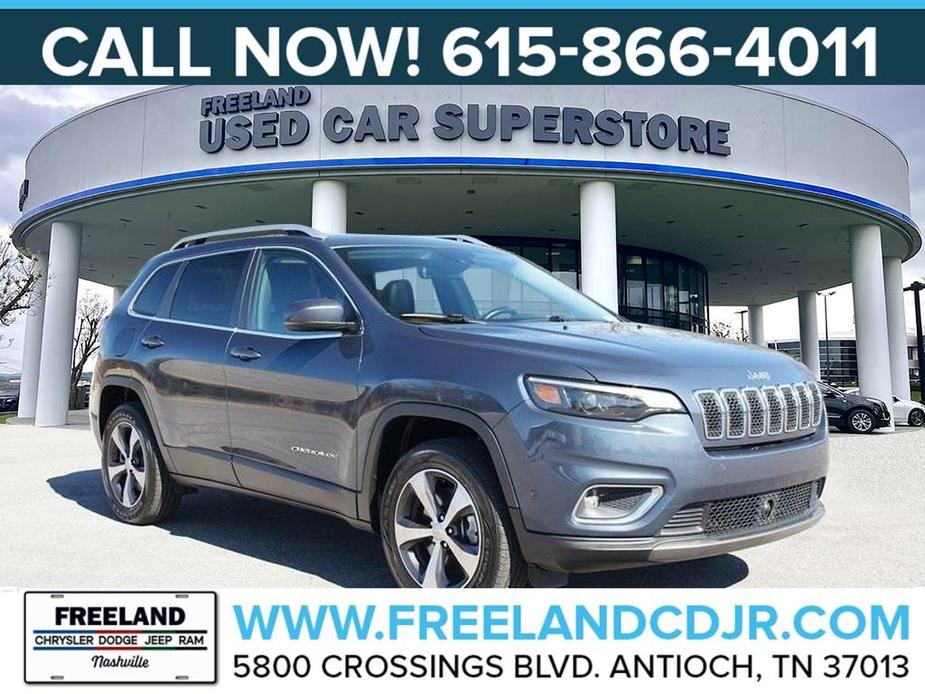 used 2021 Jeep Cherokee car, priced at $23,799