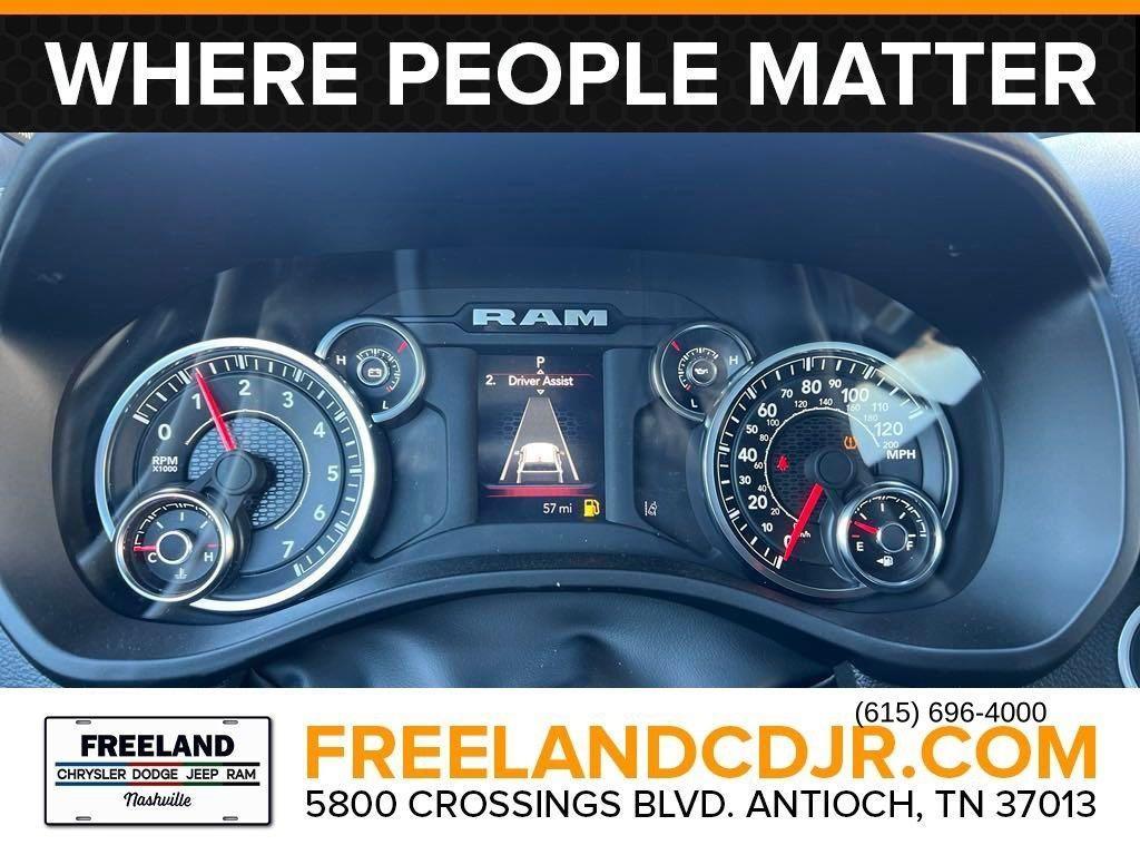 new 2025 Ram 1500 car, priced at $48,028