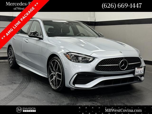 used 2023 Mercedes-Benz C-Class car, priced at $50,677