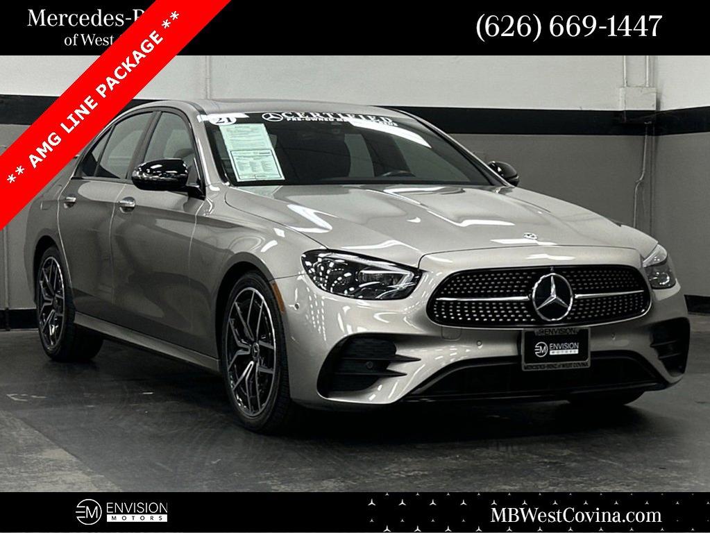 used 2021 Mercedes-Benz E-Class car, priced at $34,488