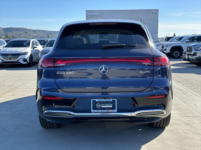 new 2023 Mercedes-Benz EQS 580 car, priced at $127,950