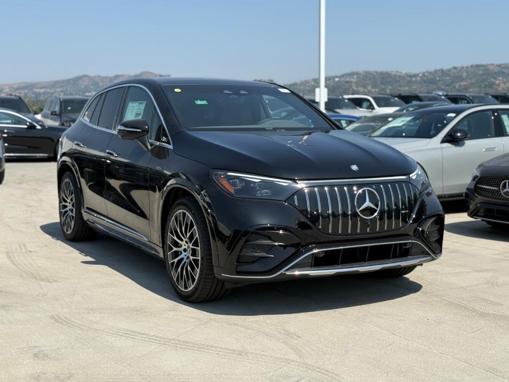 new 2025 Mercedes-Benz AMG EQE car, priced at $114,395