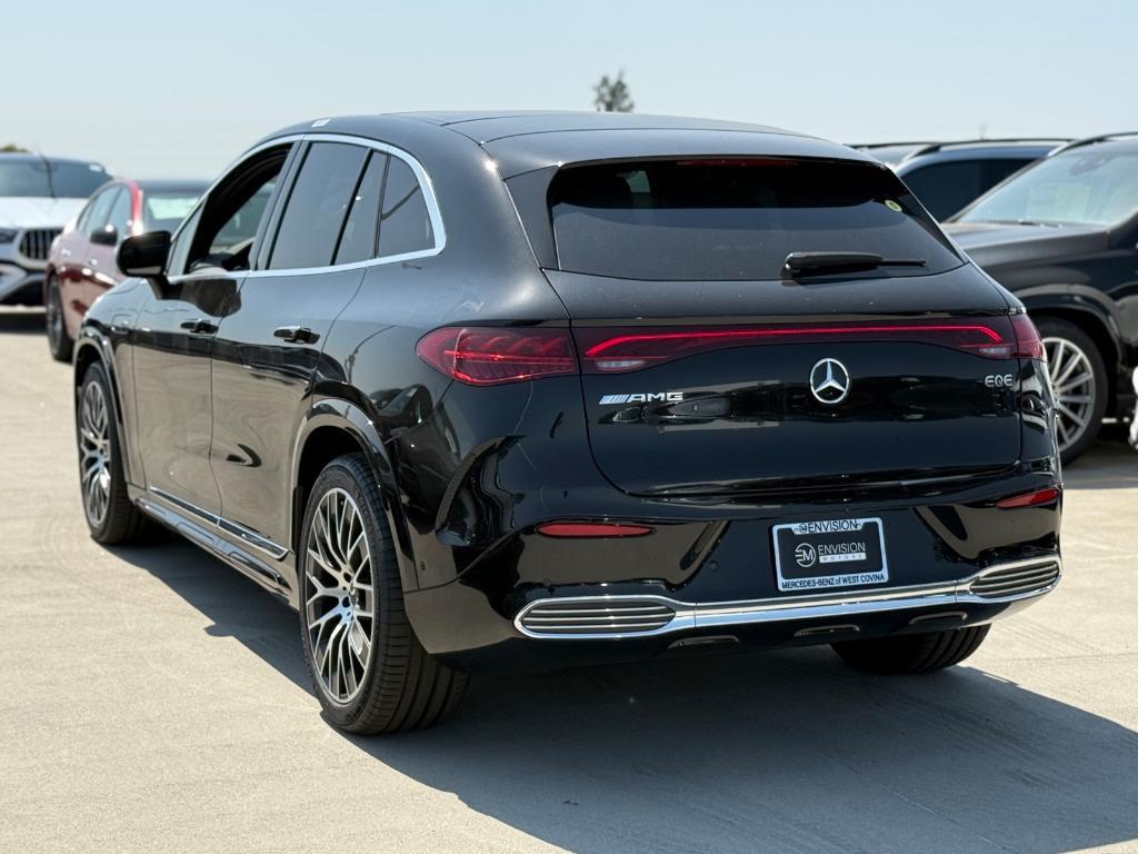new 2025 Mercedes-Benz AMG EQE car, priced at $114,395