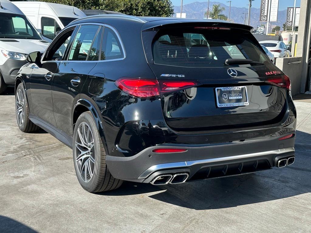 new 2025 Mercedes-Benz AMG GLC 63 car, priced at $87,200