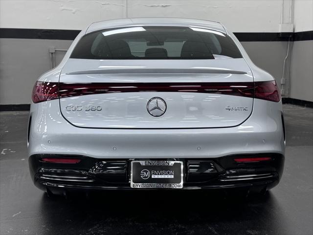 used 2022 Mercedes-Benz EQS 580 car, priced at $68,488