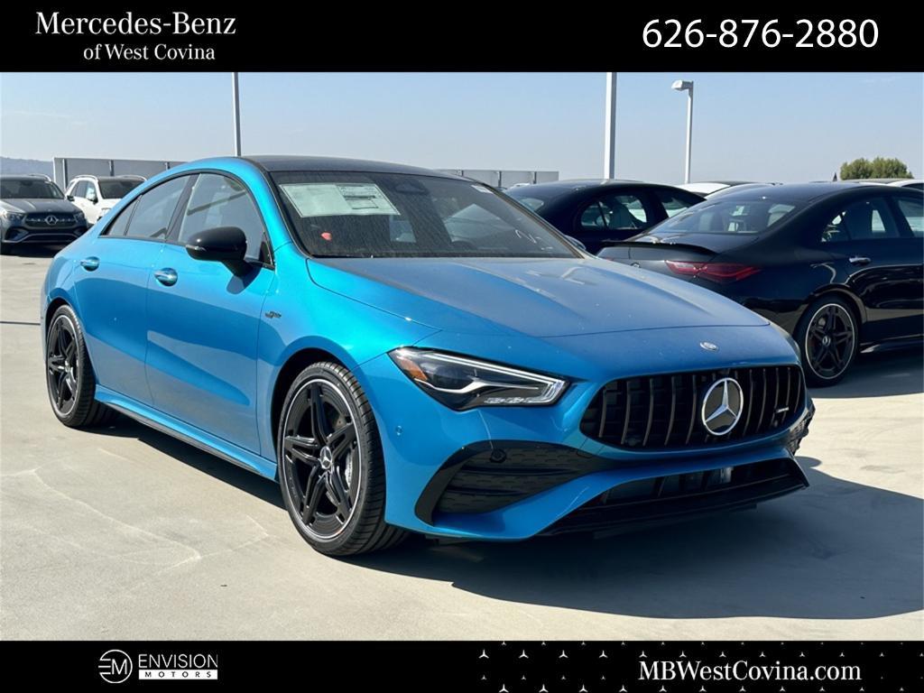 new 2025 Mercedes-Benz AMG CLA 35 car, priced at $62,960