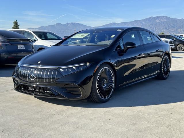 new 2024 Mercedes-Benz AMG EQS car, priced at $157,555