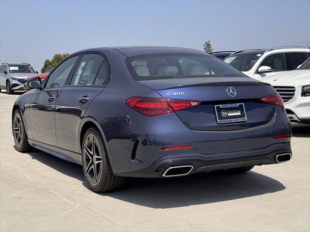 new 2024 Mercedes-Benz C-Class car, priced at $55,805