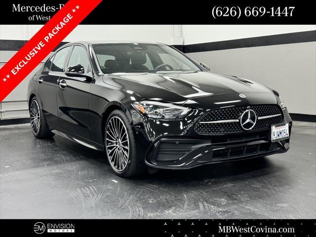 used 2024 Mercedes-Benz C-Class car, priced at $51,999