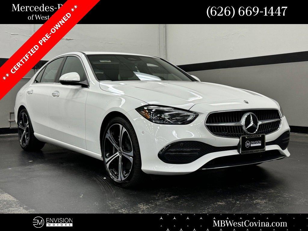 used 2024 Mercedes-Benz C-Class car, priced at $37,499