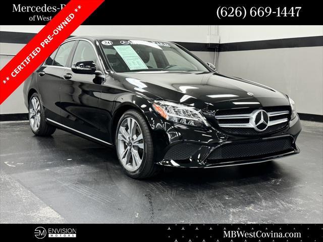 used 2020 Mercedes-Benz C-Class car, priced at $28,399