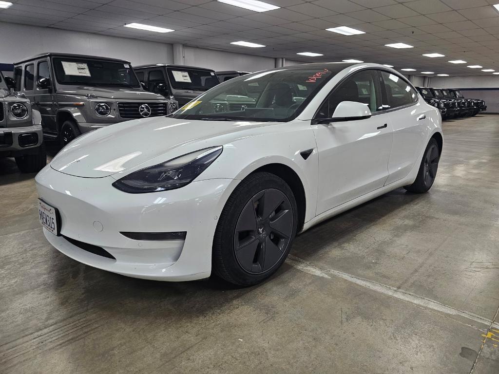 used 2022 Tesla Model 3 car, priced at $25,999