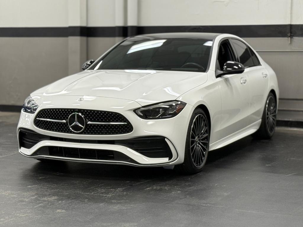 used 2022 Mercedes-Benz C-Class car, priced at $31,997