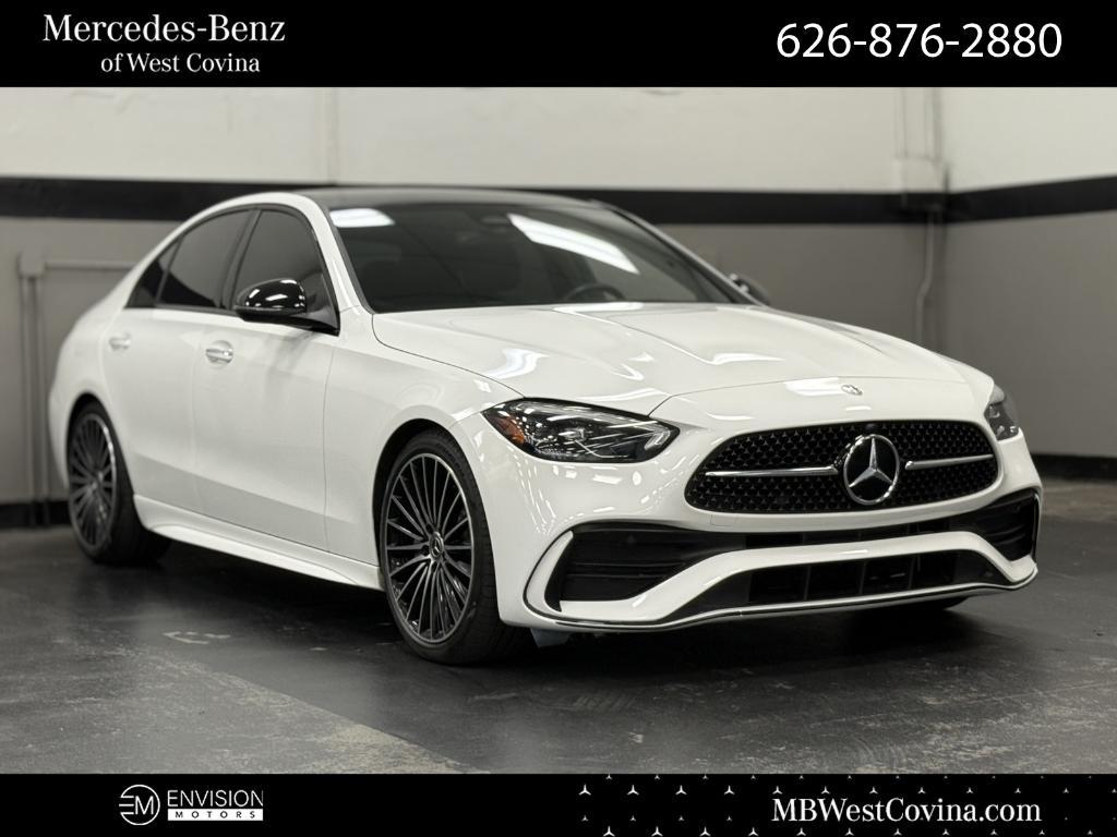 used 2022 Mercedes-Benz C-Class car, priced at $31,997